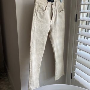 Veronica Beard cream colored denim! Size 29. Brand new!